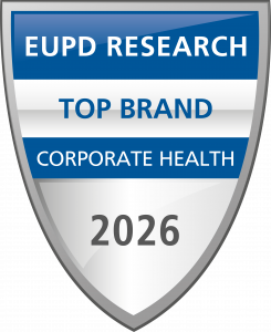 Top Brand Corporate Health Siegel EUPD Research - Auszeichnung für Die Gesundheitsmanager BGM GmbH